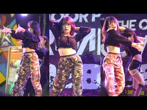 180818 Valentia cover Blackpink (Munich as Rose) - Intro & 뚜두뚜두 (DDU-DU DDU-DU) @ The outdoor plaza