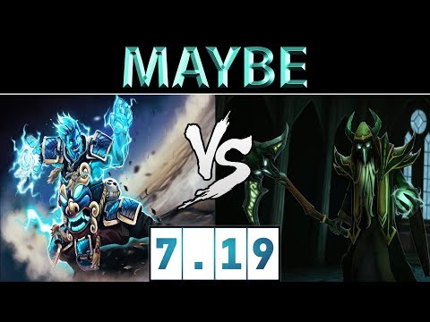 路垚 Maybe [Storm Spirit] vs [Necrophos] ► TI8 Patch ► Dota 2 7.19