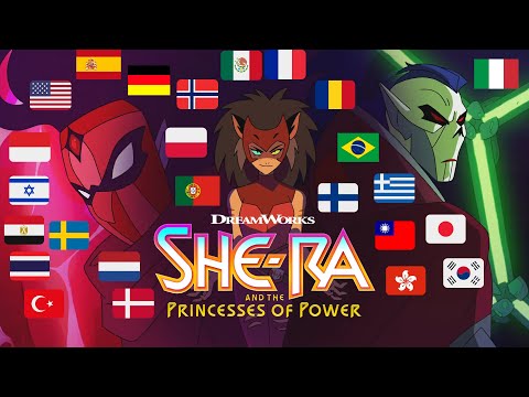 25 Languages 50 Versions • She-Ra and the Princesses of Power (Theme Song) • Warriors