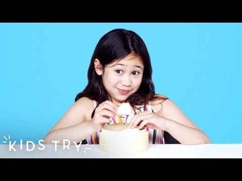 子供は中国のバオを試してみてください｜キッズトライ｜HiHo Kids (Kids Try Chinese Bao | Kids Try | HiHo Kids)