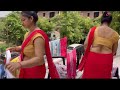 Saree Vlog Indian Housewife Mom House Cleaning Vlog Desi Housewife Navel Show Vlogger