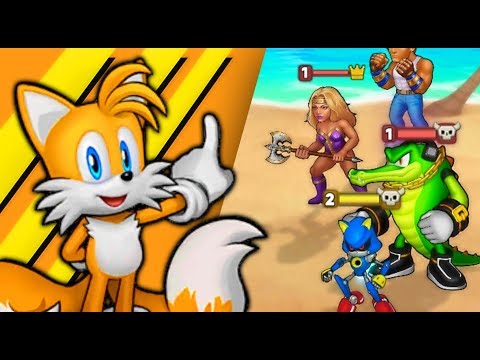 Vector the Crocodile & Survival Completed - SEGA Heroes.