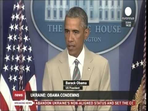 OBAMA E NATO KERCENOJNE RUSINE ME SANKSIONE TE REJA PER FUTJEN E TRUPAVE NE UKRAINE LAJM
