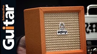 Video thumbnail for Orange Crush Mini Amp | Review by Guitar Interactive Magazine
