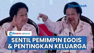 Berapi-api, Megawati Ingatkan Pemimpin Tak Egois dan hanya Pentingkan Keluarga: Awas Kalau Egois!