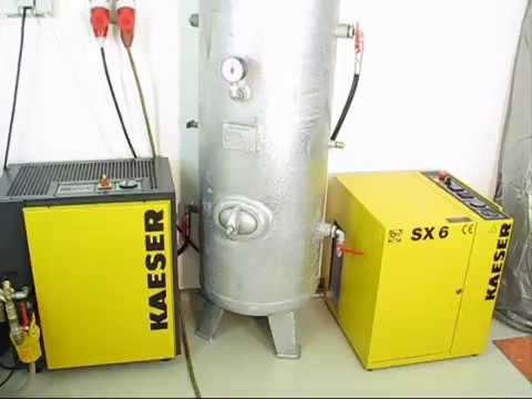 Kaeser Schraubenkompressor Anlage / Kaeser Rotary Screw Compressor Equipment