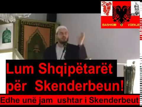 Hoxha Abdyl Fuga fyen  Skenderbeun!