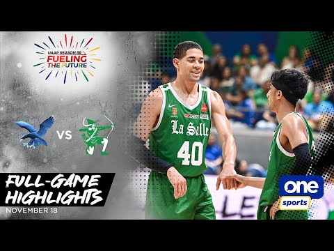 Ateneo vs. DLSU round 2 highlights | UAAP Season 86 Men's Basketball - Nov. 18, 2023
