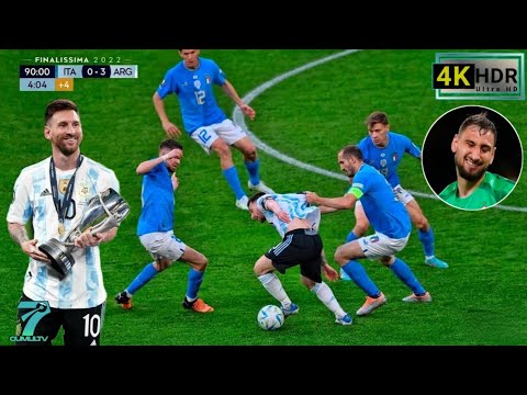 ARGENTINA CRUSHES ITALY (0-3) AND WINS THE FINALISSIMA!! | MESSI IS THE MVP OF THE MATCH **
