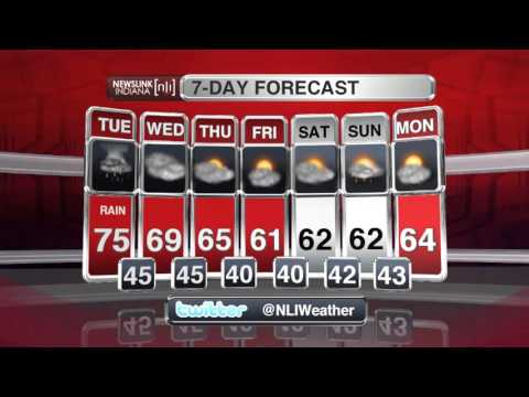 NewsLink Indiana Weather September 29, 2015 -  Chelsea Smith
