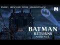 BATMAN RETURNS AMBIENCE - Snow | Howling Wind | Soundtrack | Wayne Manor