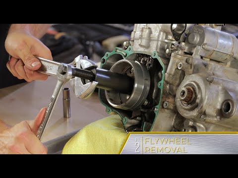 ProX CRF450X Rebuild: Teardown Part 2, Flywheel Removal