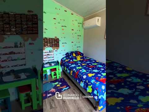 Venta de Casa de 2 dormitorios con terreno parquizado en Laguna de los Patos, Colonia