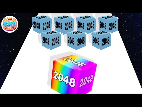 Cube Runner 2048 NOOB vs PRO vs GOD in Ball Merge 2048 Max Level