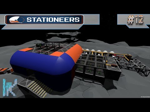 Let's Play Stationeers - E12: Finally Got The Farm Working & Testing New Composite Walls!