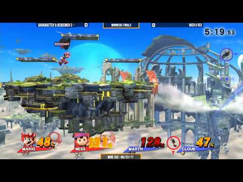 WBB #102 | Redeemer Z & TD DarkMatter vs Vash & Vex Kasrani - Winners Finals - Smash 4 Doubles