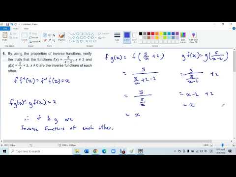 F4 C1 Try This 1.3 Inverse Function Pelangi Focus