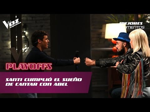 Santi Borda cumplió su sueño de cantar con Abel Pintos - La Voz Argentina 2021
