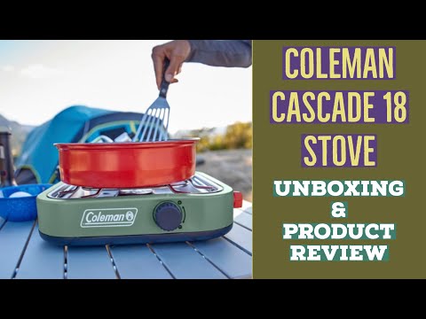 COLEMAN CASCADE 18 - UNBOXING AND REVIEW (w water boil test)