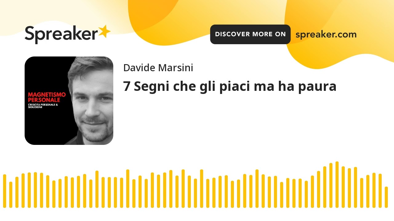 7 Segni che gli piaci ma ha paura