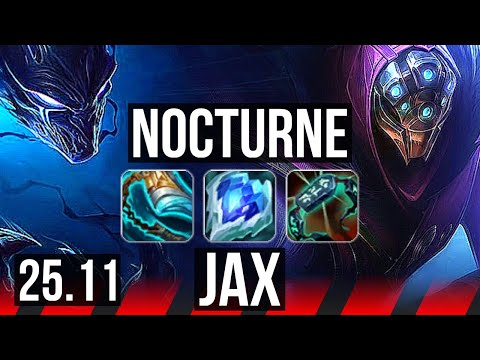 NOCTURNE vs JAX (TOP) | 5k comeback, 1300+ games, 8/3/16 | KR Challenger | 25.11