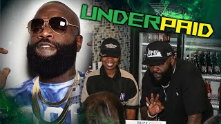 Rick Ross Accused Of Underpaying And Overworking Workers At His Wingstop Stores