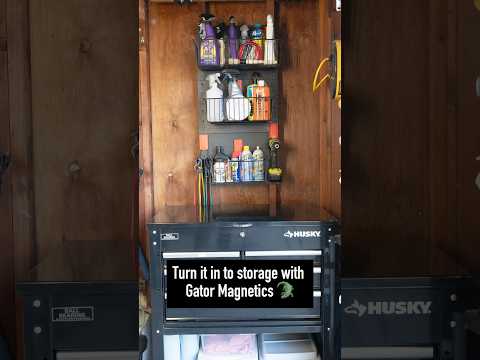 Video: Gator Magnetics Garage Wall Organization System video thumbnail