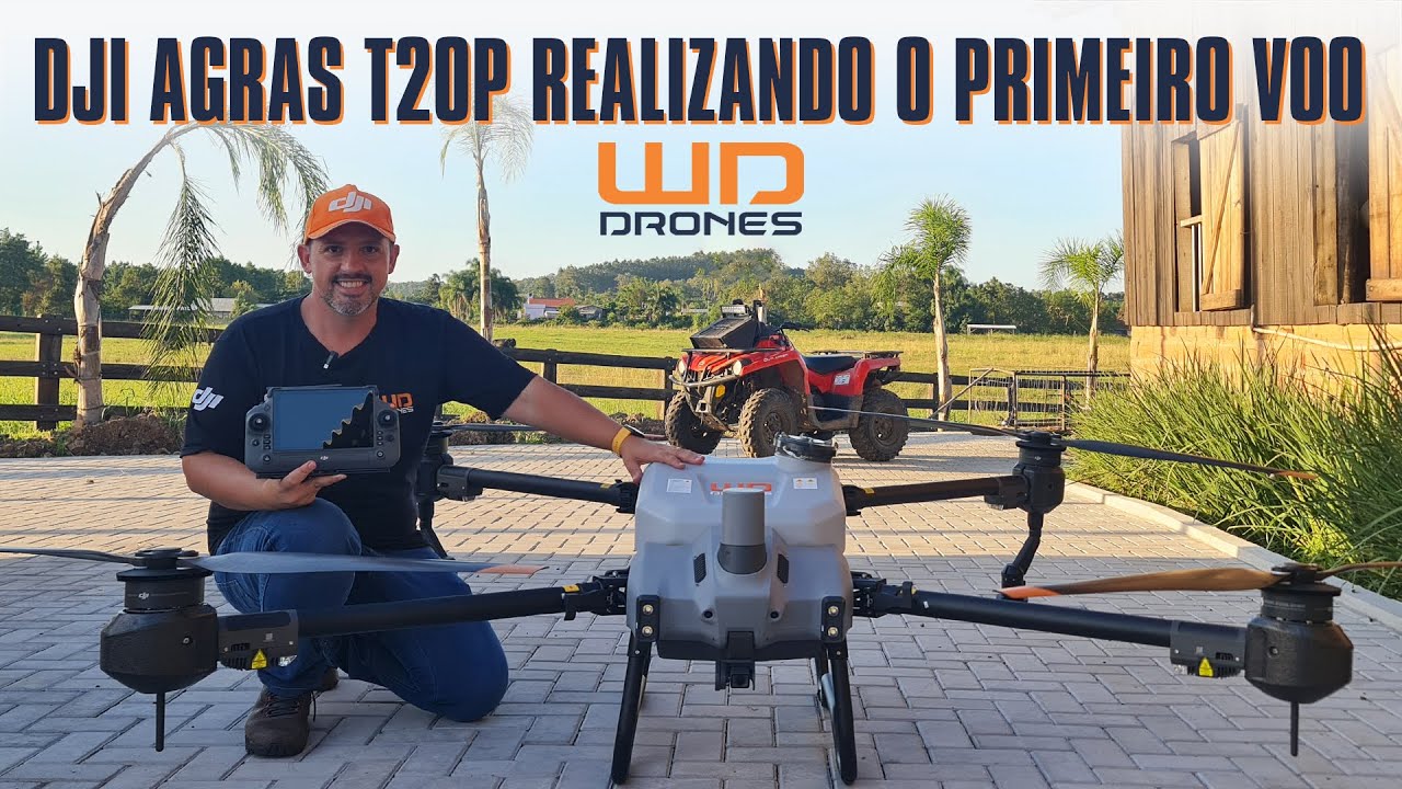 T20P o lançamento do drone agrícola mais esperado da DJI no Brasil, voo de demonstração