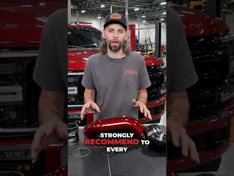 6 7 PowerStroke HUGE Intercooler Pipe Upgrade! 47% Flow