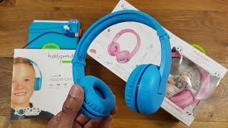 BuddyPhones Play, Bluetooth kids headphones by Onanoff Buddy