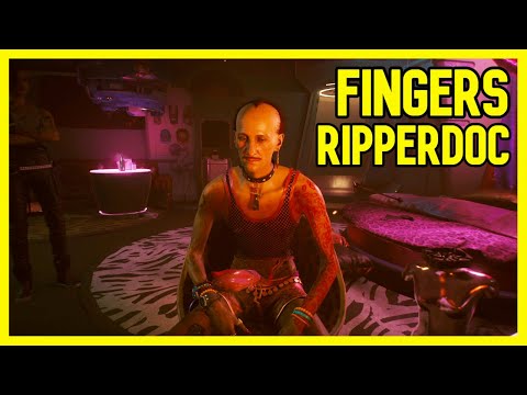 CYBERPUNK 2077 - Fingers the Creepiest Ripperdoc in Night City | PC Ultra Settings