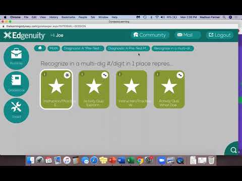 Elementary Edgenuity Tutorial Video