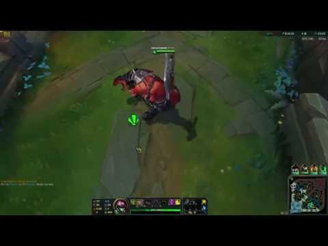 League of Legends Dr Mundo vs Swain - Rageborn Mundo Skin GamePlay