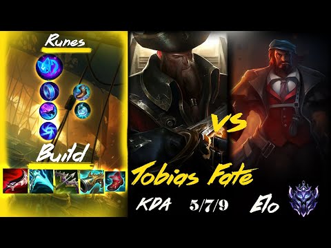 [ Tobias Fate ] Gangplank vs Graves Mid - Season 11 - Diamond II