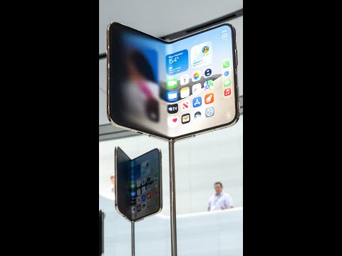 Take a look at the new foldable iPhone