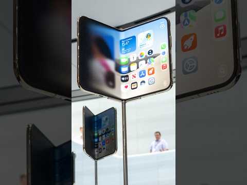 Take a look at the new foldable iPhone