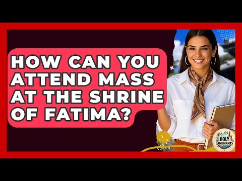 How Can You Attend Mass At The Shrine Of Fatima? - Holy Landmarks