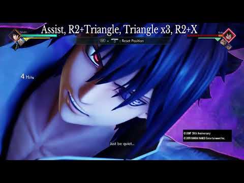 100% Sasuke Combos | Jump Force |