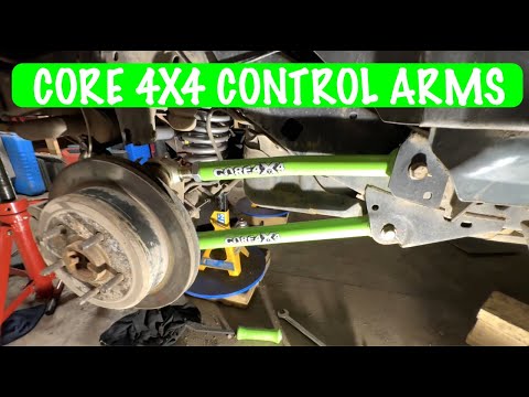 JEEP JKU CORE 4X4 REAR CONTROL ARM INSTALLATION DIY