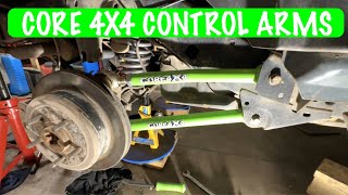JEEP JKU CORE 4X4  REAR CONTROL ARM INSTALLATION DIY