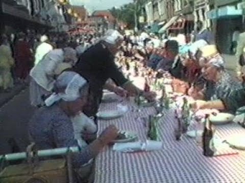 1985 Hoorn: 'Zangersdag' - 'Maximarkt' - Openluchtmaaltijd
