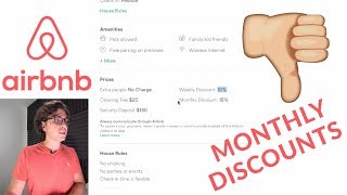 Why You Shouldn&#39;t Offer Weekly/Monthly Discounts on Airbnb👎