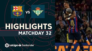 Videoresumen del Barcelona - Betis