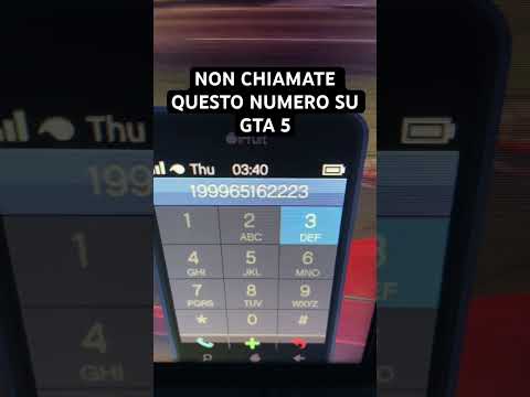 NON CHIAMARE QUESTO NUMERO SU GTA 5 #shorts