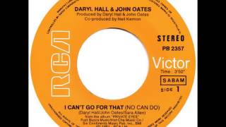 Daryl Hall &amp; John Oates - I Can&#39;t Go For That (Dj &#39;&#39;S&#39;&#39; Rework)