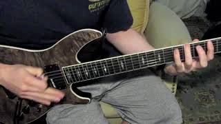 Scar Symmetry - Prism and Gate (Guitar Solo Cover)