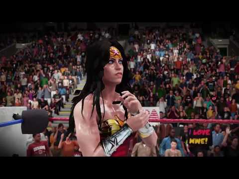 WWE 2K18 Wonder Woman vs. Ms. Marvel - Requested Match