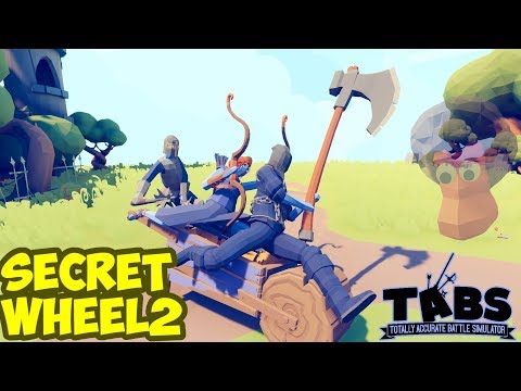 Secret Wheel2! Artemis + Executioner + Mace Spinner vs Every Unit +Bonus+BoBnus - TABS ORIGINAL MODS