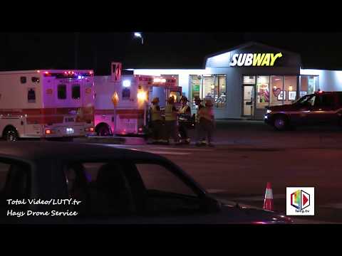 Injury Crash at 13th and Vine Streets in Hays, KS 5/28/20