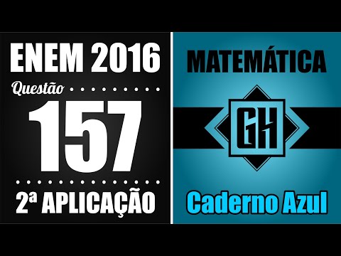Enem 2016 - Questão 157 - Prova Azul - 2ª Aplicação